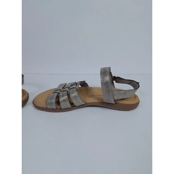 Clarks Womens Elizabelle Kay Beige  Casual  Sandals Shoes Women Sz 8 - Picture 6 of 12